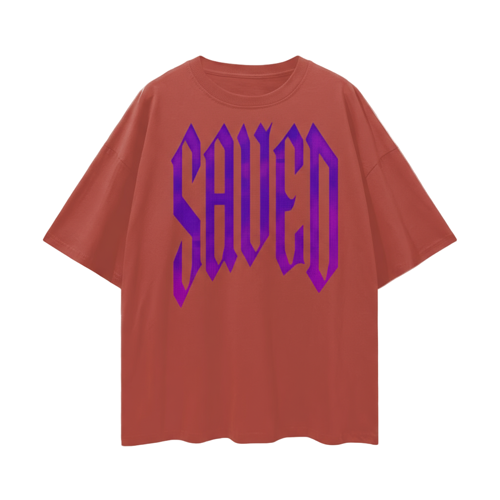 SAVED Loose Drop Shoulder T-Shirt
