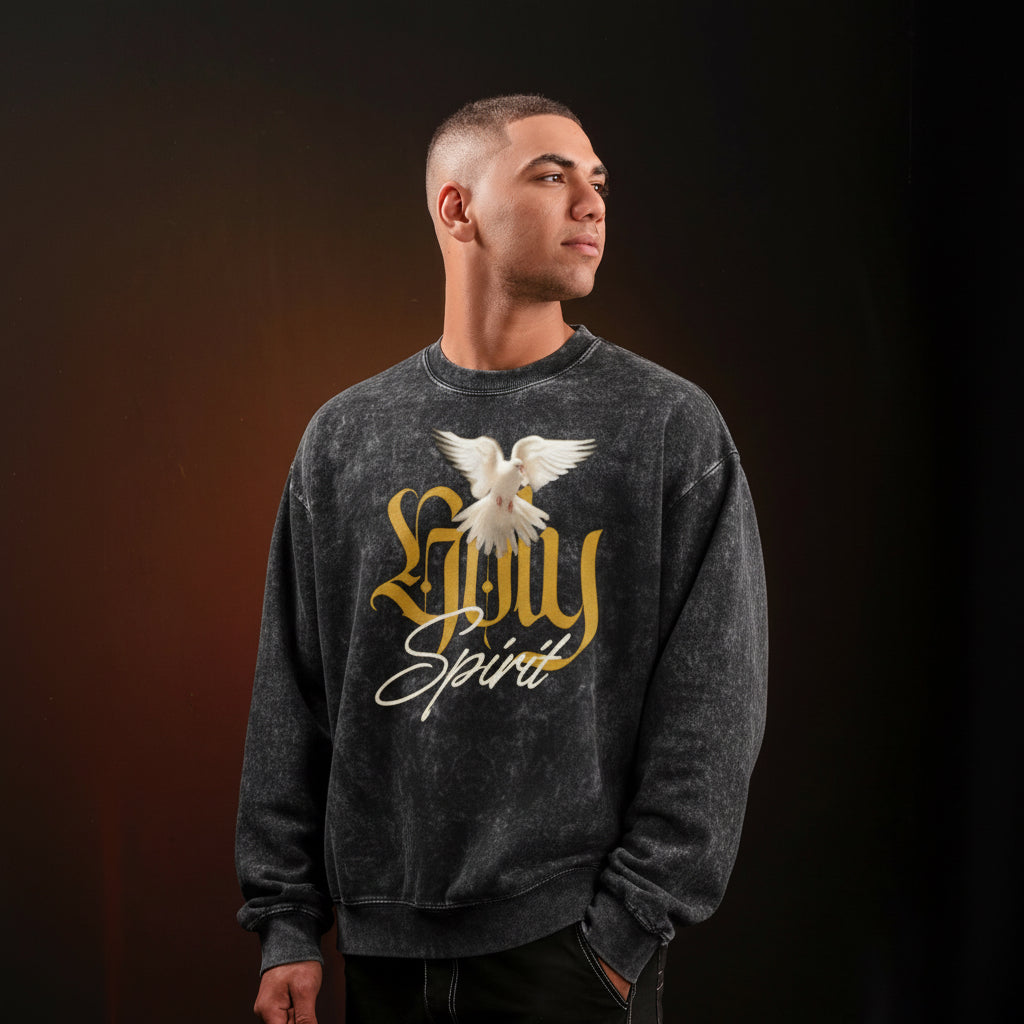 Holy Spirit Washed Sweatshirt