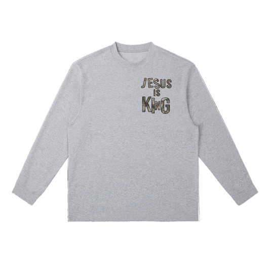 Jesus is King Long-Sleeve Tee - alternate view