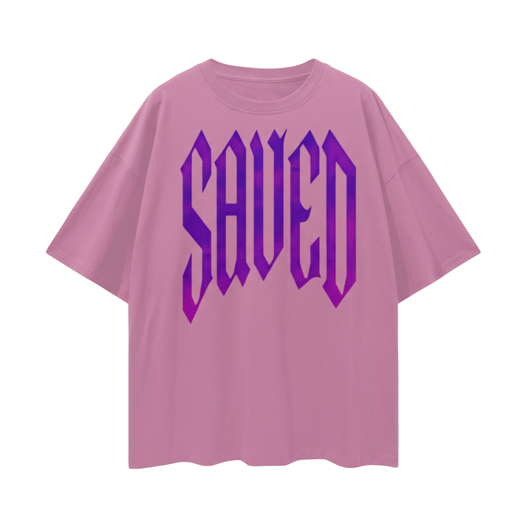 SAVED Loose Drop Shoulder T-Shirt