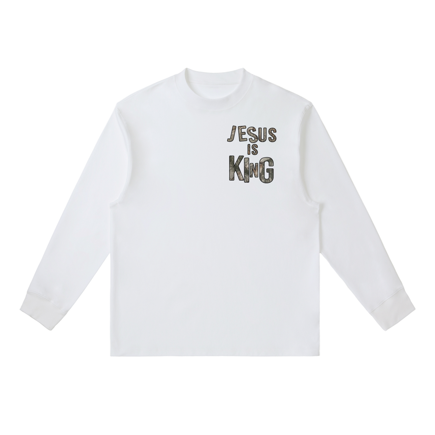 Jesus is King Long-Sleeve Tee