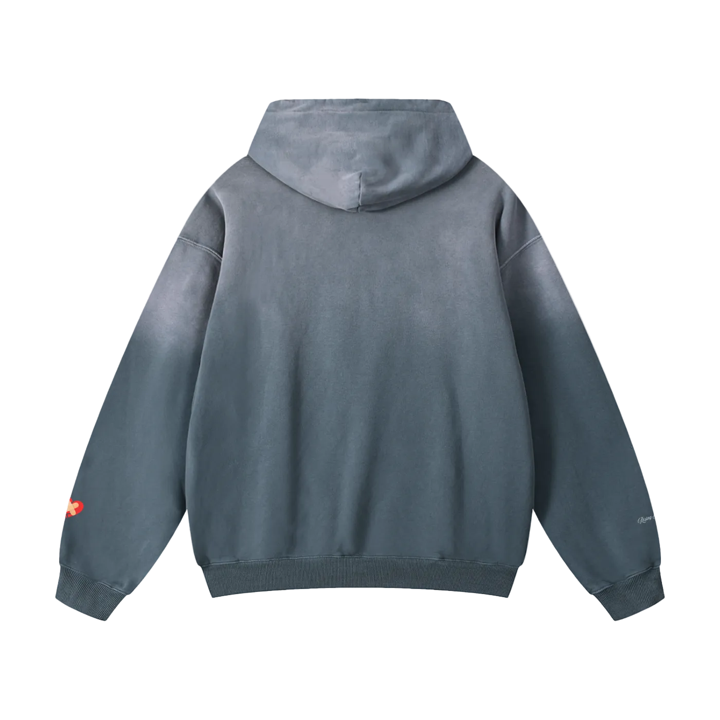 My Jesus Heals Sunfaded Oversized Hoodie