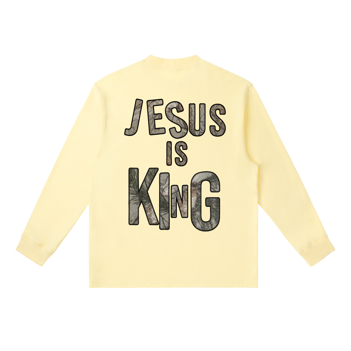 Jesus is King Long-Sleeve Tee