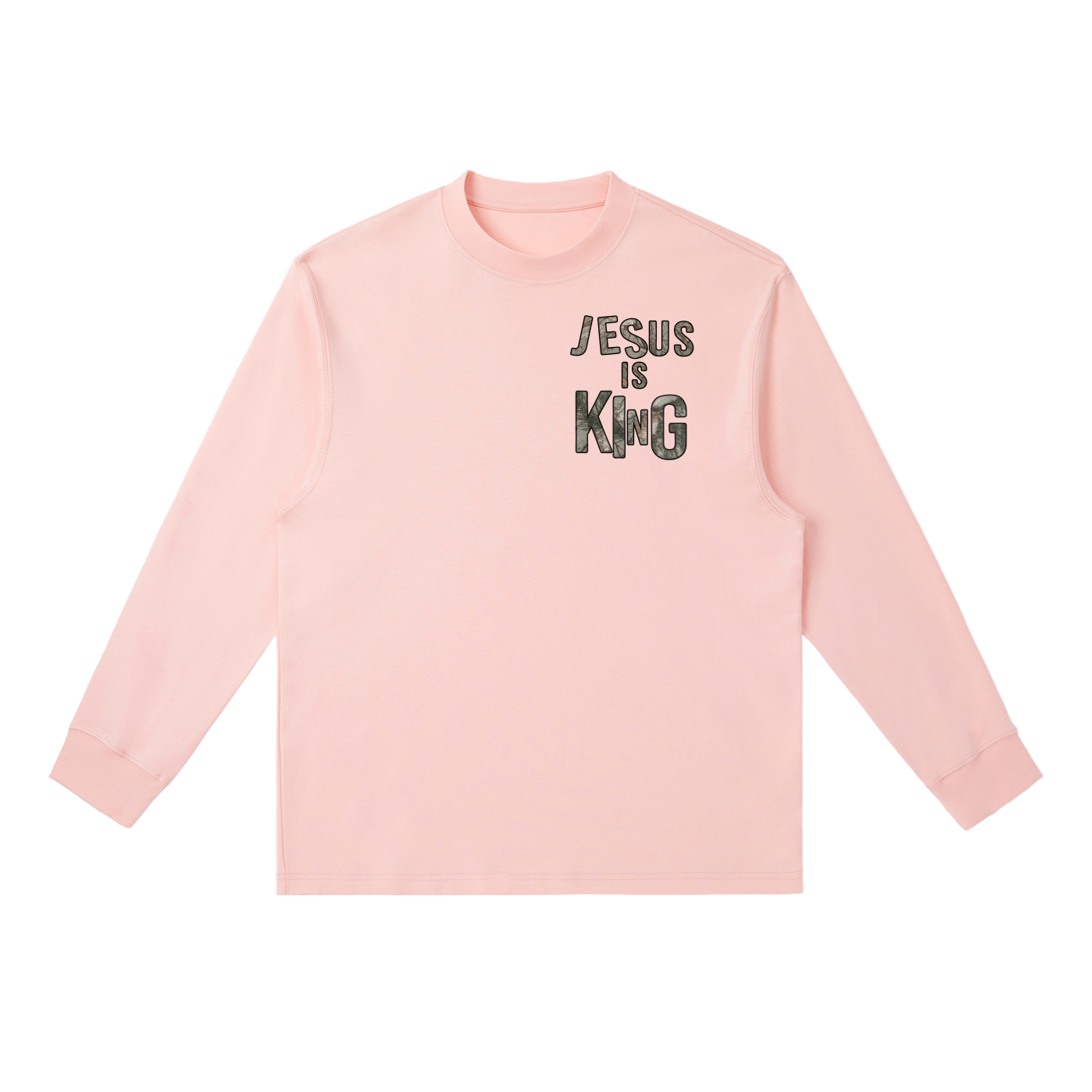 Jesus is King Long-Sleeve Tee