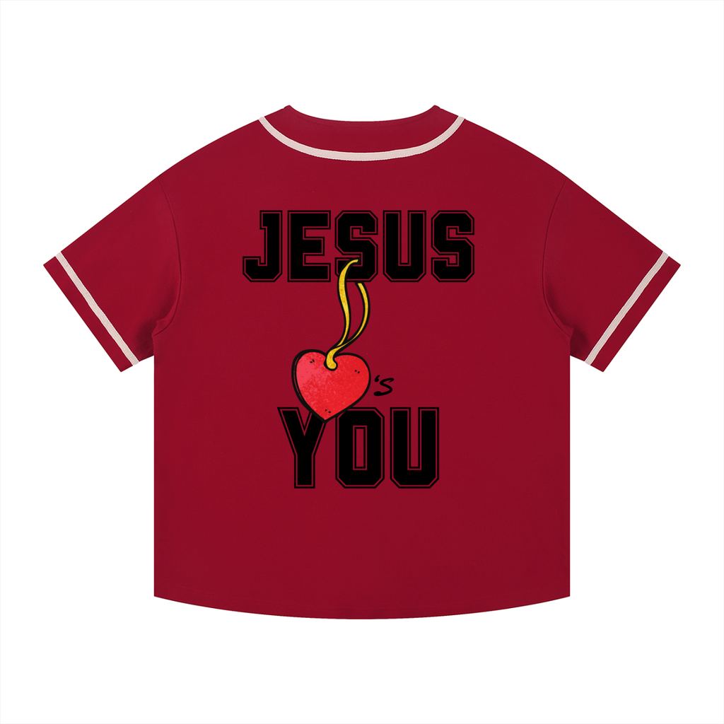 Jesus Loves You Baseball Jersey