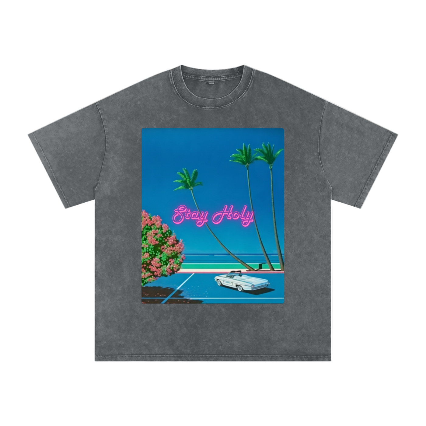 Stay Holy 80’s Snow Washed Tee