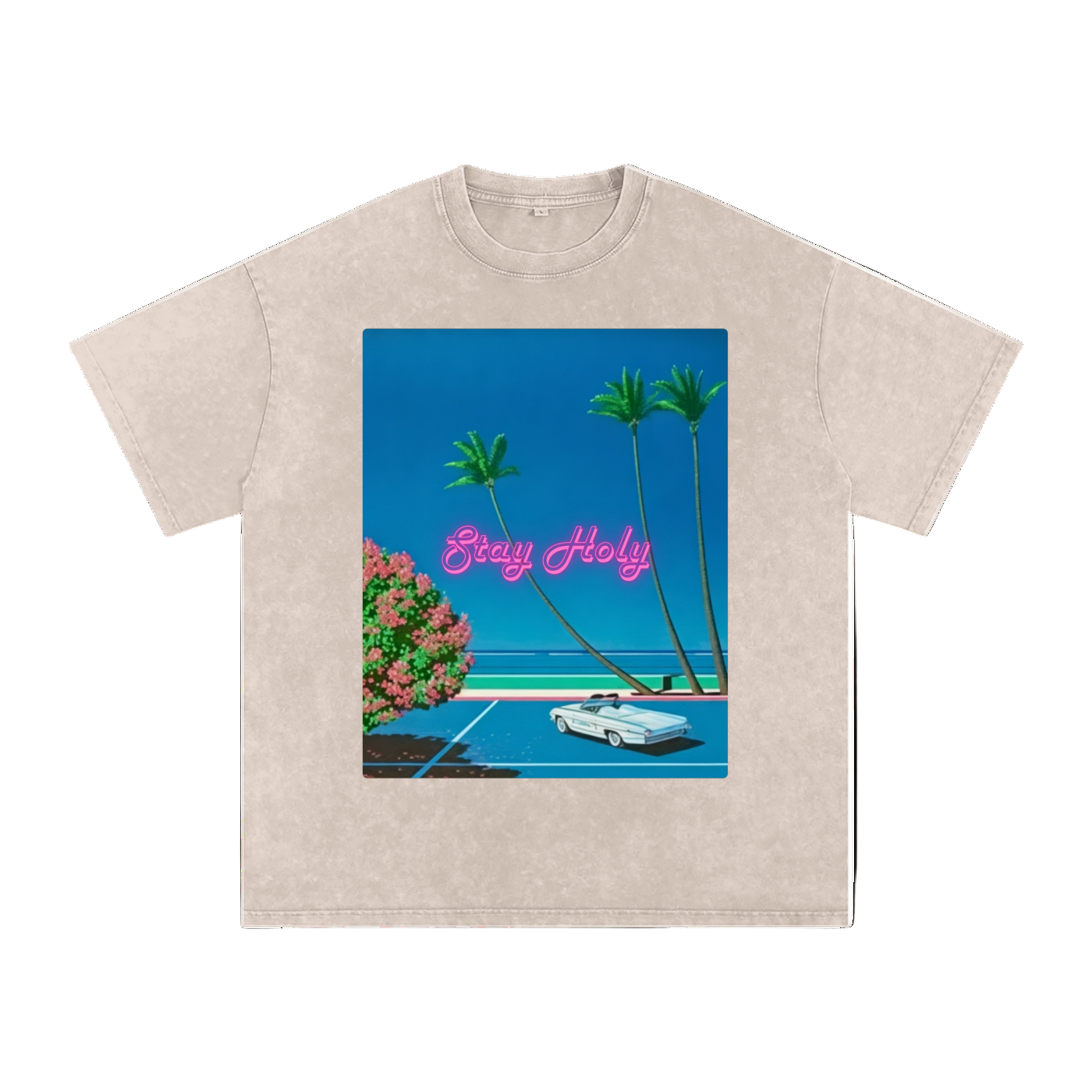 Stay Holy 80’s Snow Washed Tee