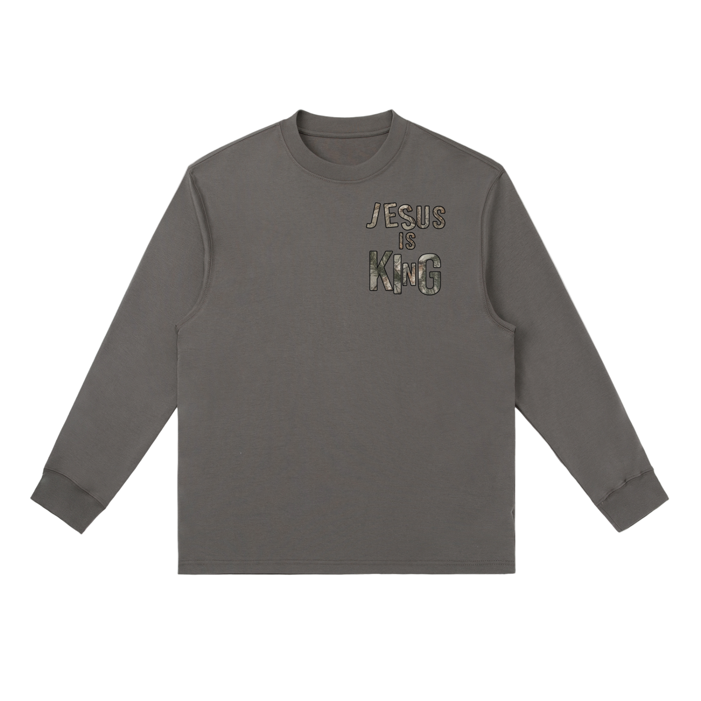 Jesus is King Long-Sleeve Tee