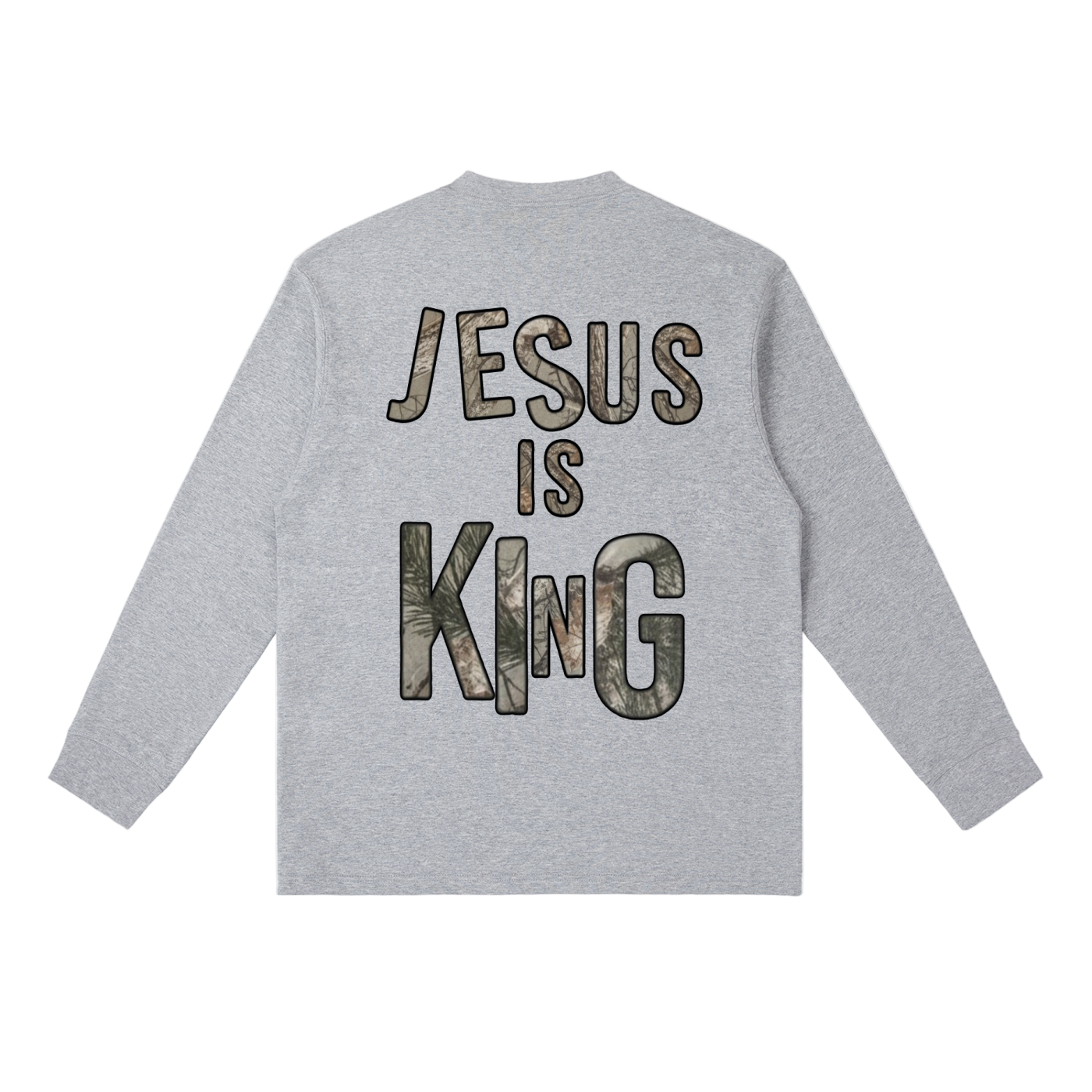 Jesus is King Long-Sleeve Tee