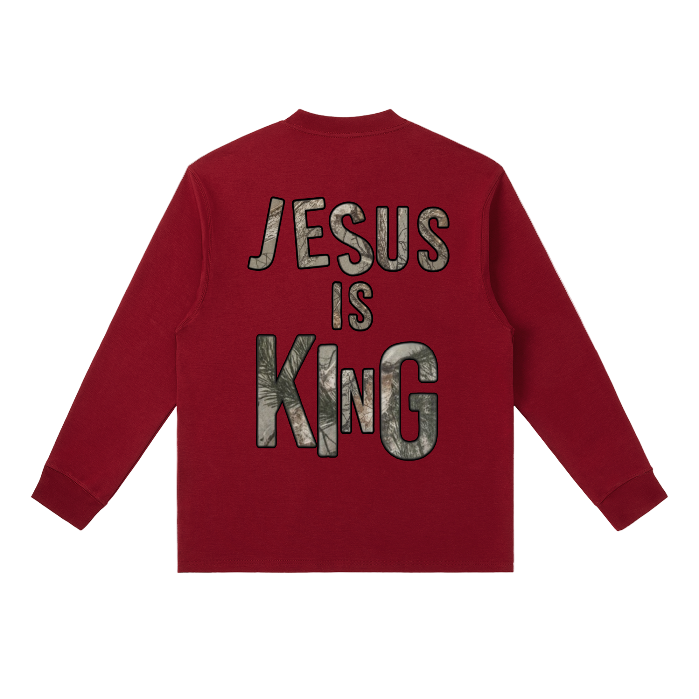 Jesus is King Long-Sleeve Tee