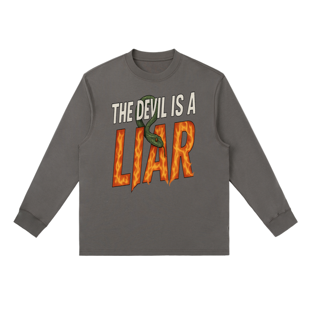 The Devil Is a Liar Long-Sleeve Tee