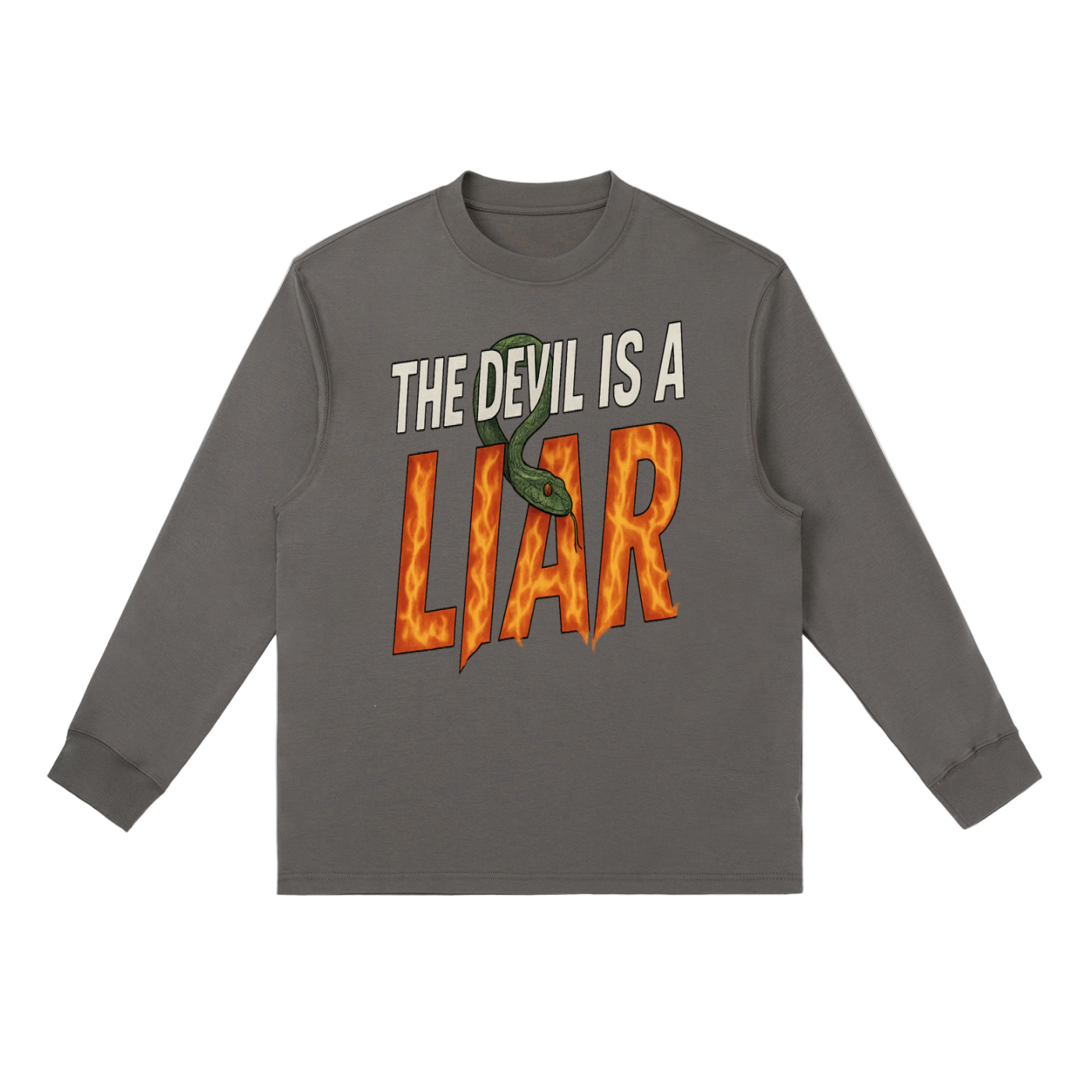 The Devil Is a Liar Long-Sleeve Tee