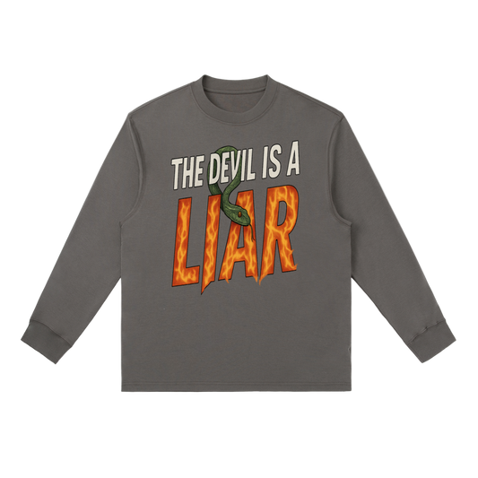 The Devil Is a Liar Long-Sleeve Tee