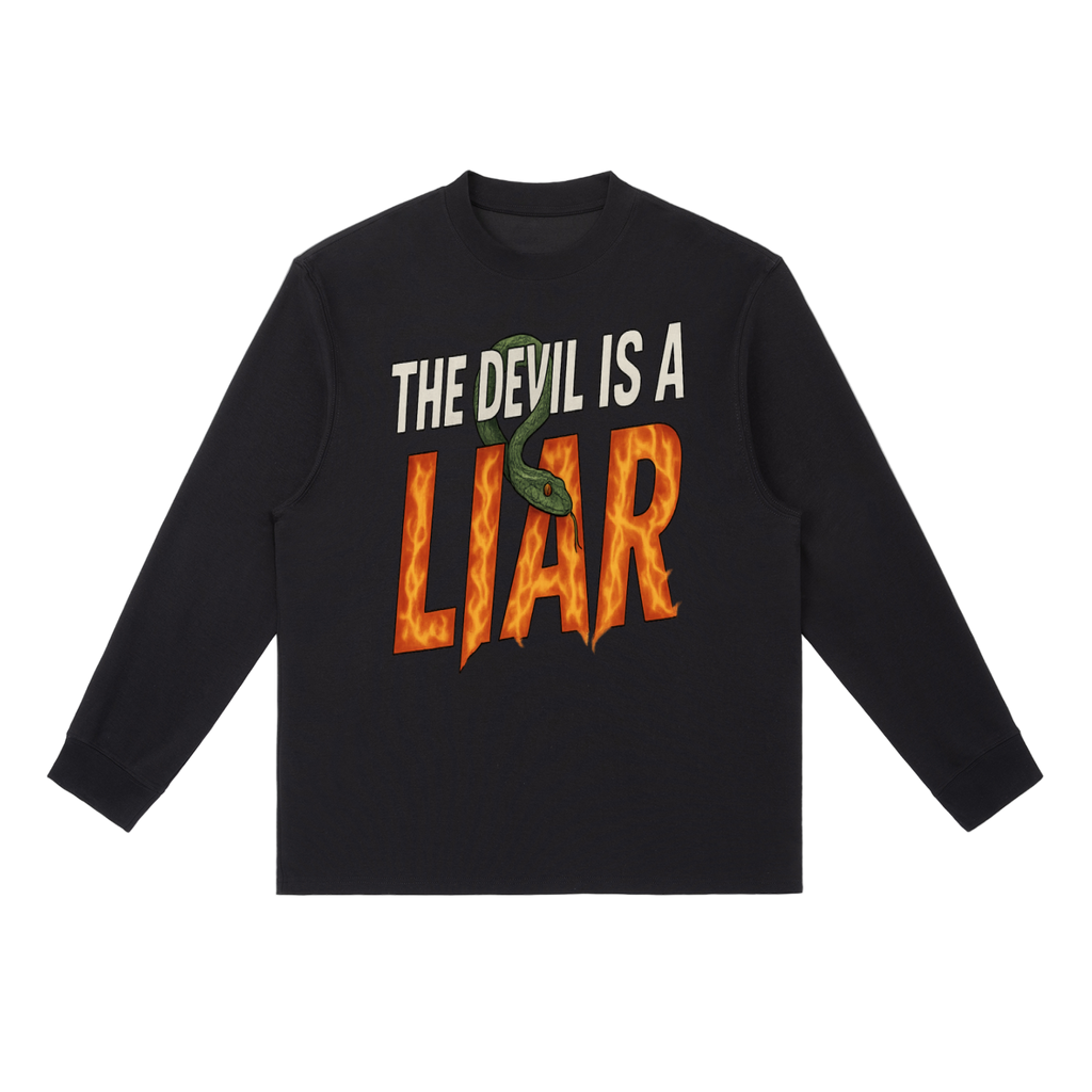The Devil Is a Liar Long-Sleeve Tee