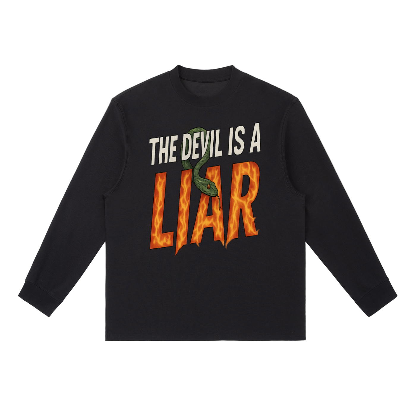 The Devil Is a Liar Long-Sleeve Tee