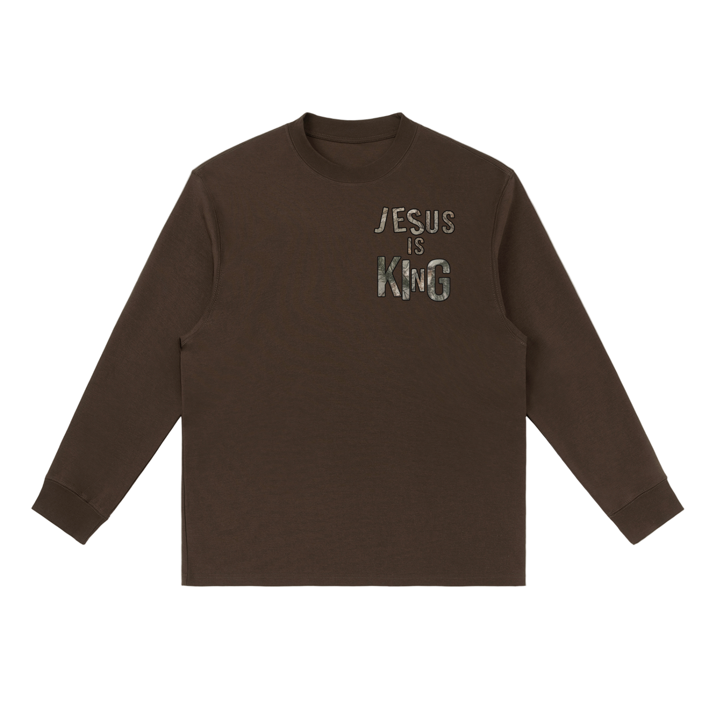 Jesus is King Long-Sleeve Tee
