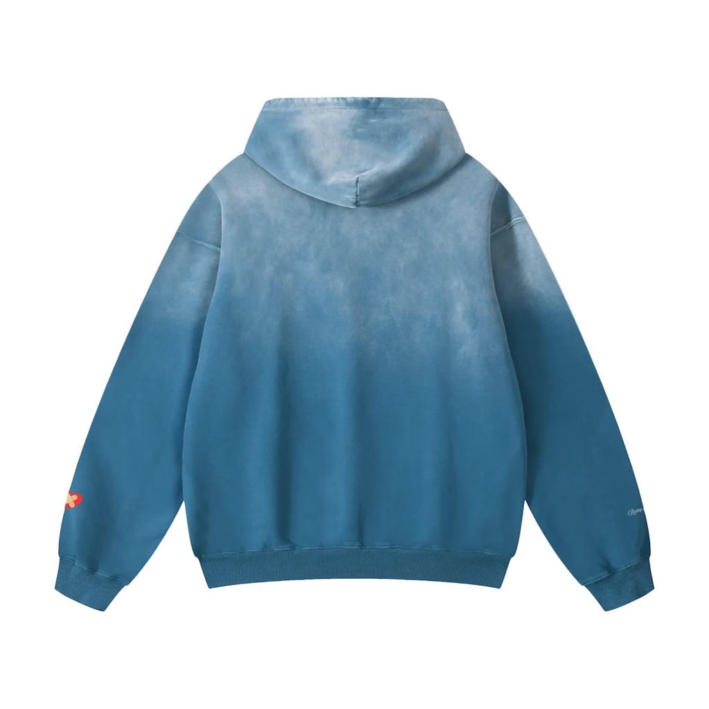 My Jesus Heals Sunfaded Oversized Hoodie