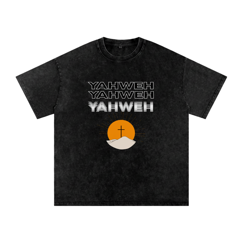 Yahweh Snow Washed Tee