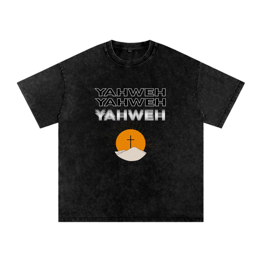 Yahweh Snow Washed Tee