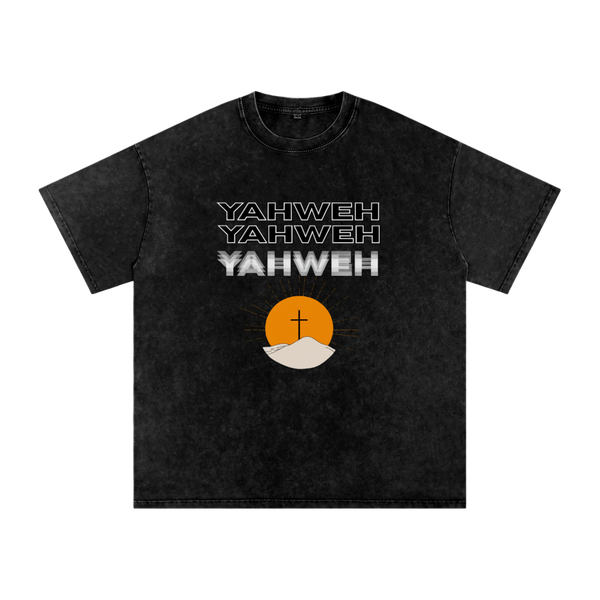 Yahweh Snow Washed Tee