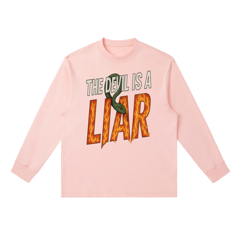 The Devil Is a Liar Long-Sleeve Tee