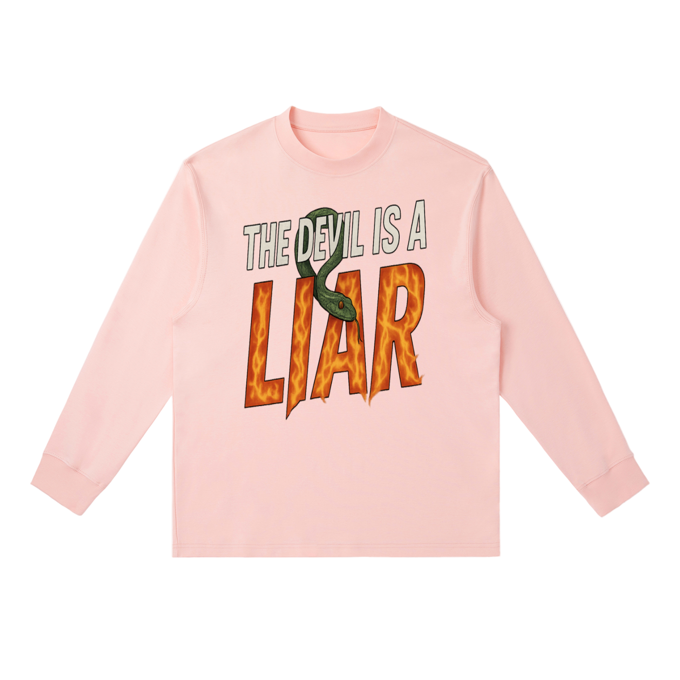 The Devil Is a Liar Long-Sleeve Tee