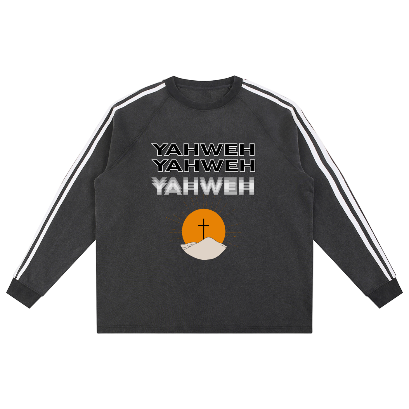 Yahweh Snow Washed Taped Sweatshirt