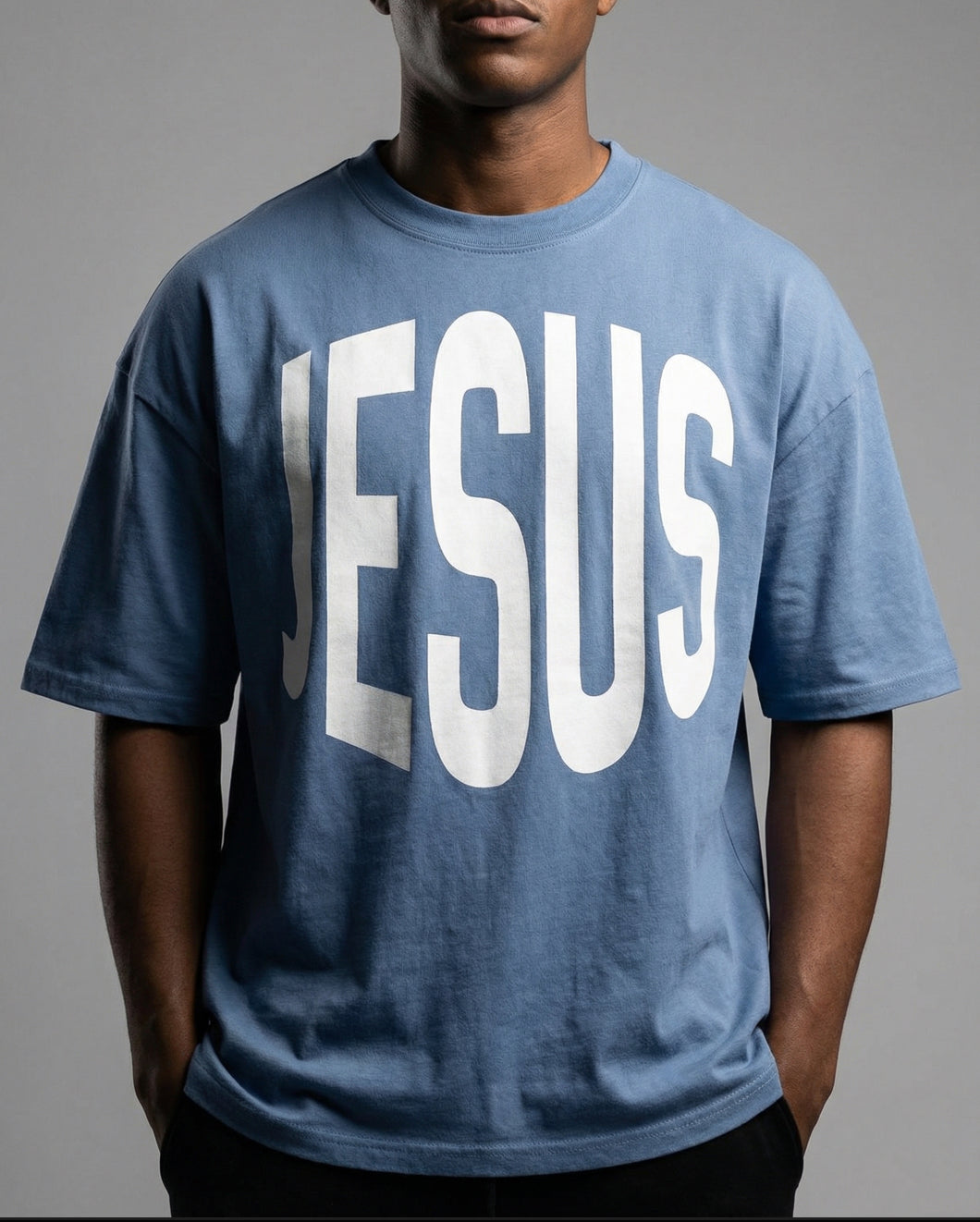 JESUS Drop Shoulder Tee