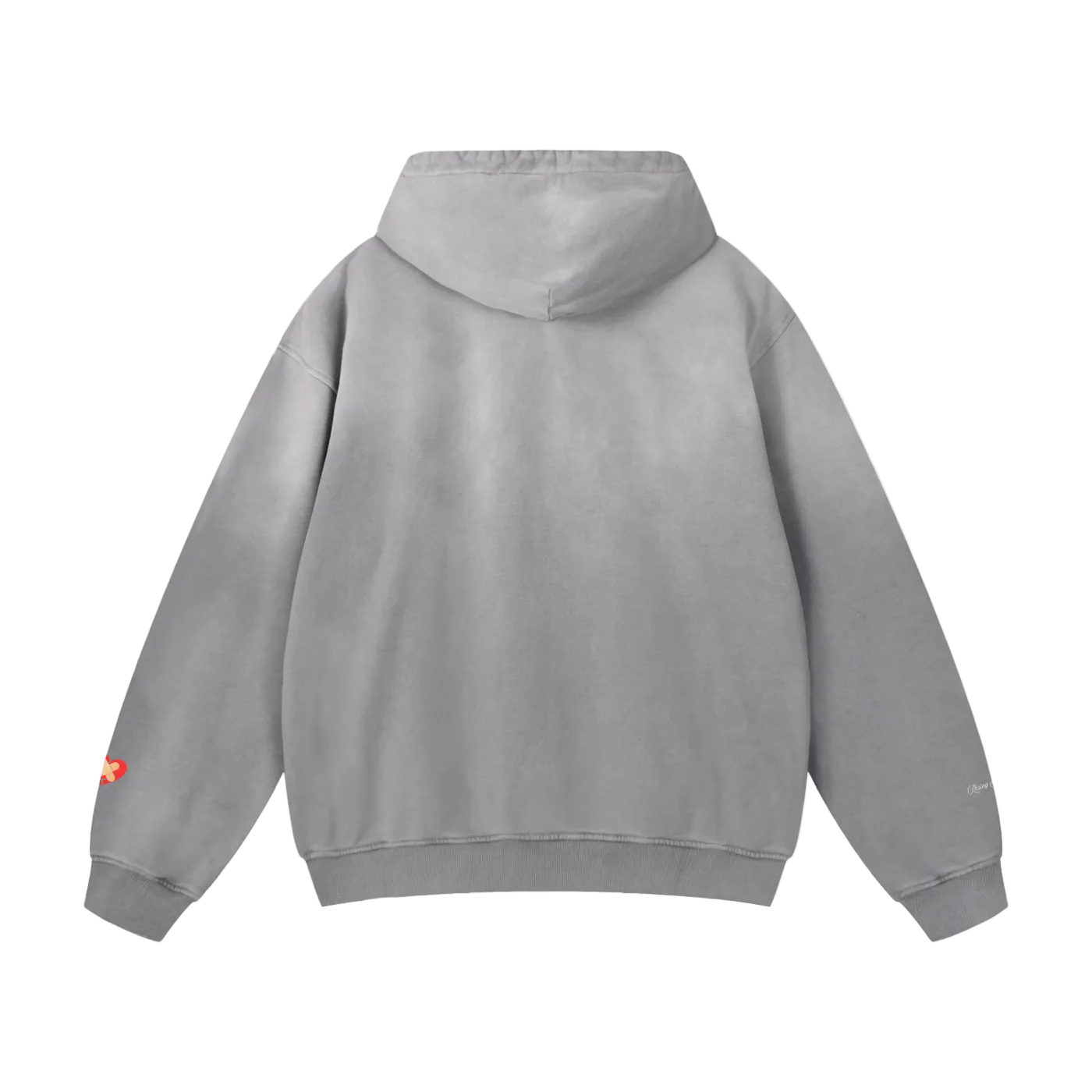 My Jesus Heals Sunfaded Oversized Hoodie