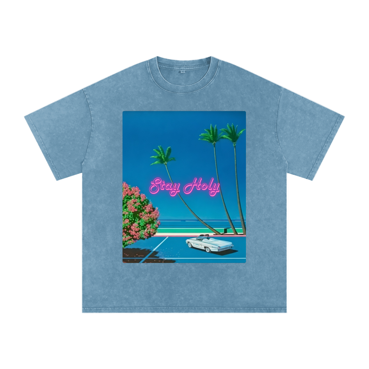 Stay Holy 80’s Snow Washed Tee