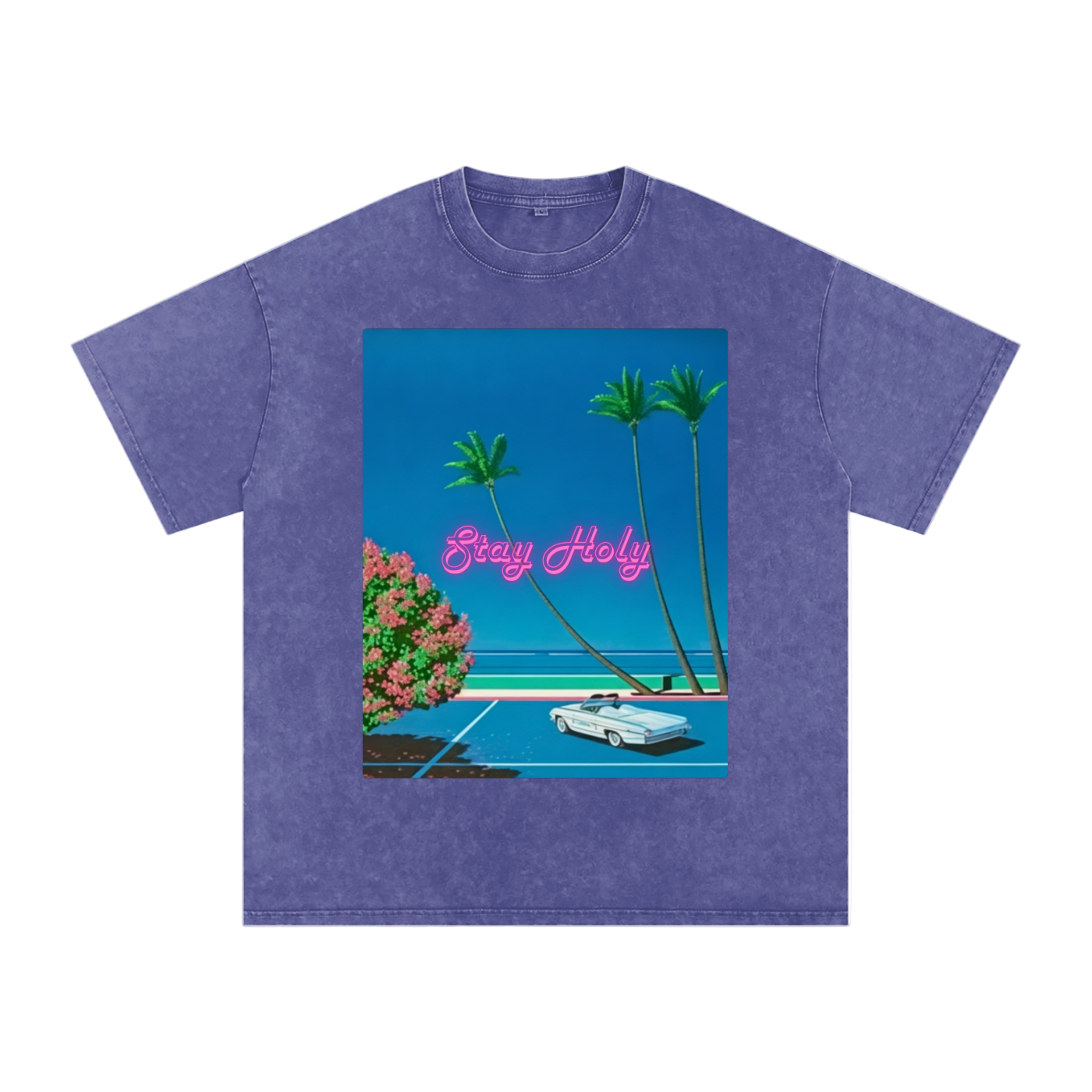 Stay Holy 80’s Snow Washed Tee