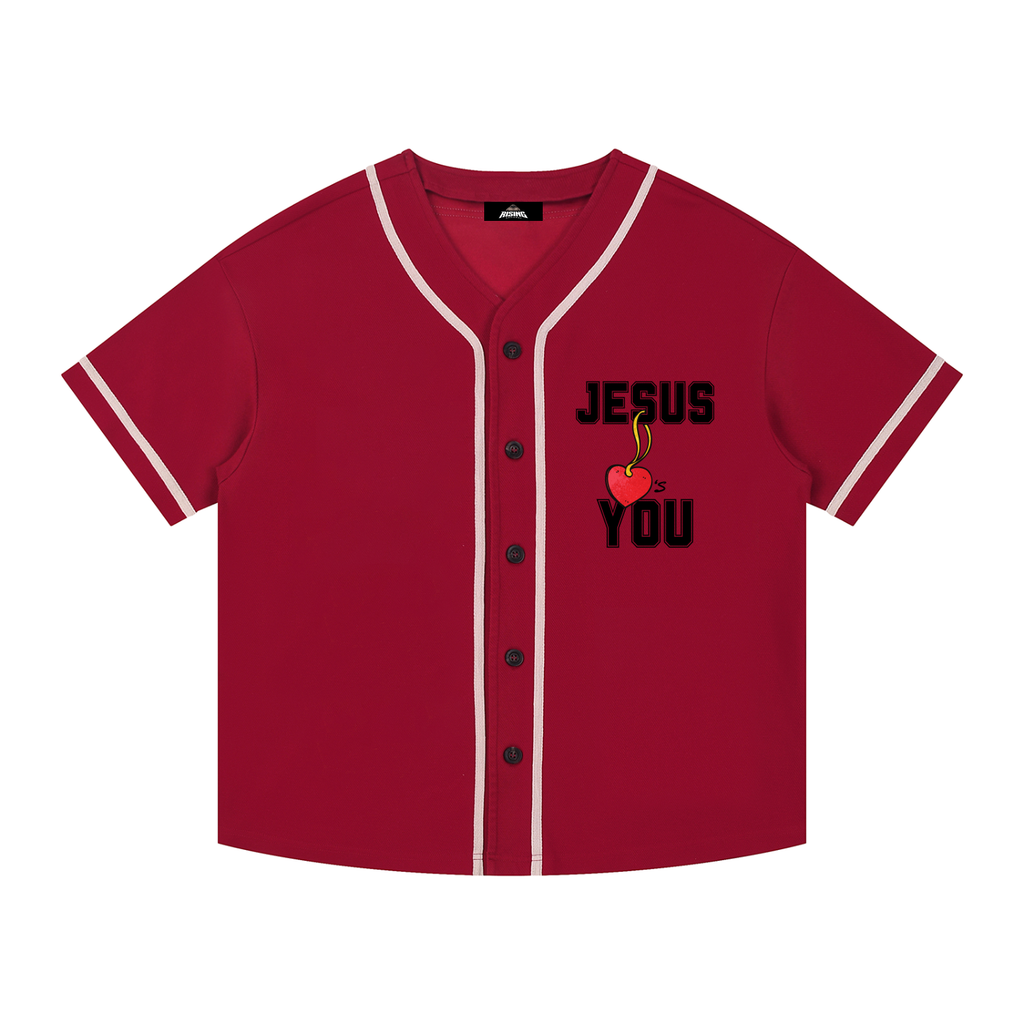 Jesus Loves You Baseball Jersey