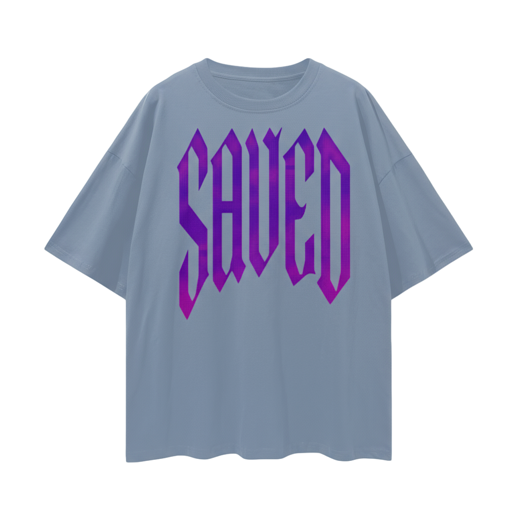 SAVED Loose Drop Shoulder T-Shirt