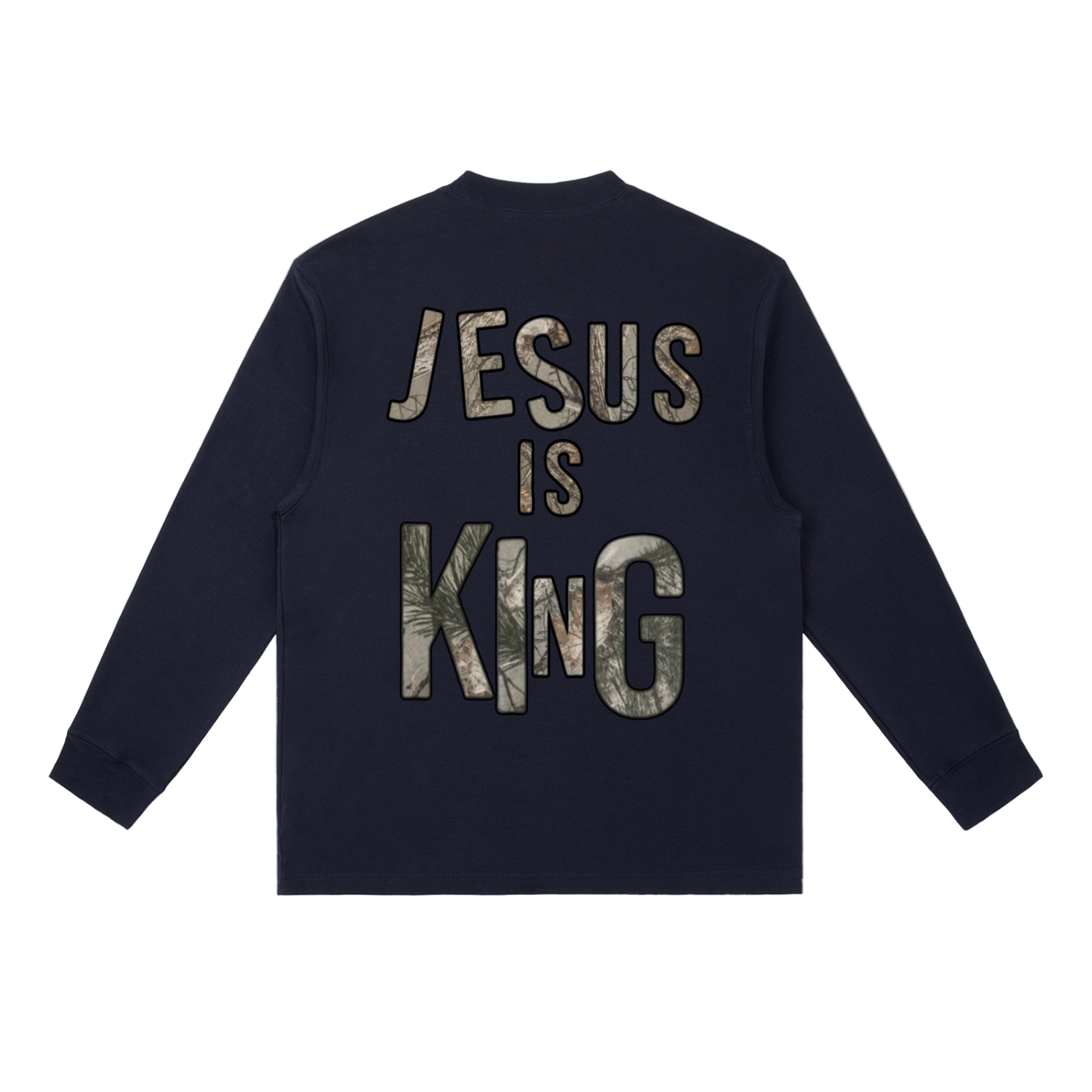 Jesus is King Long-Sleeve Tee