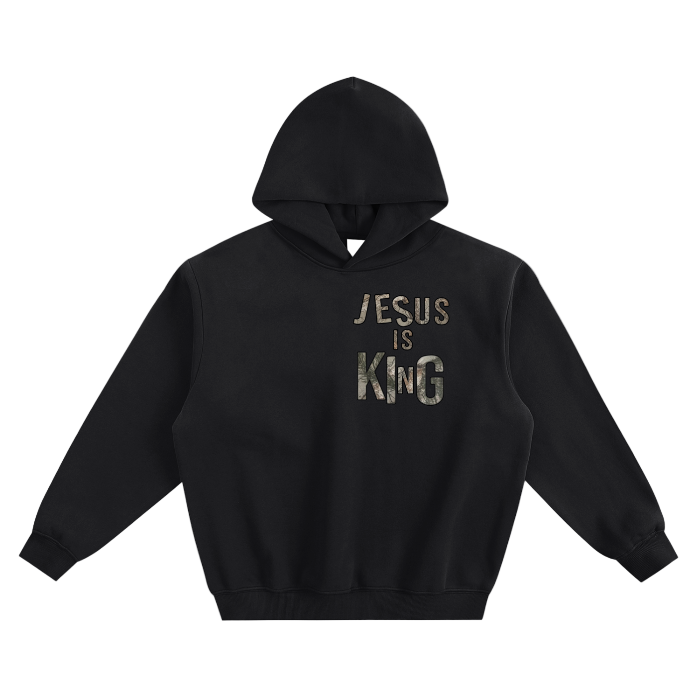 Jesus Is King Soft Boxy Hoodie