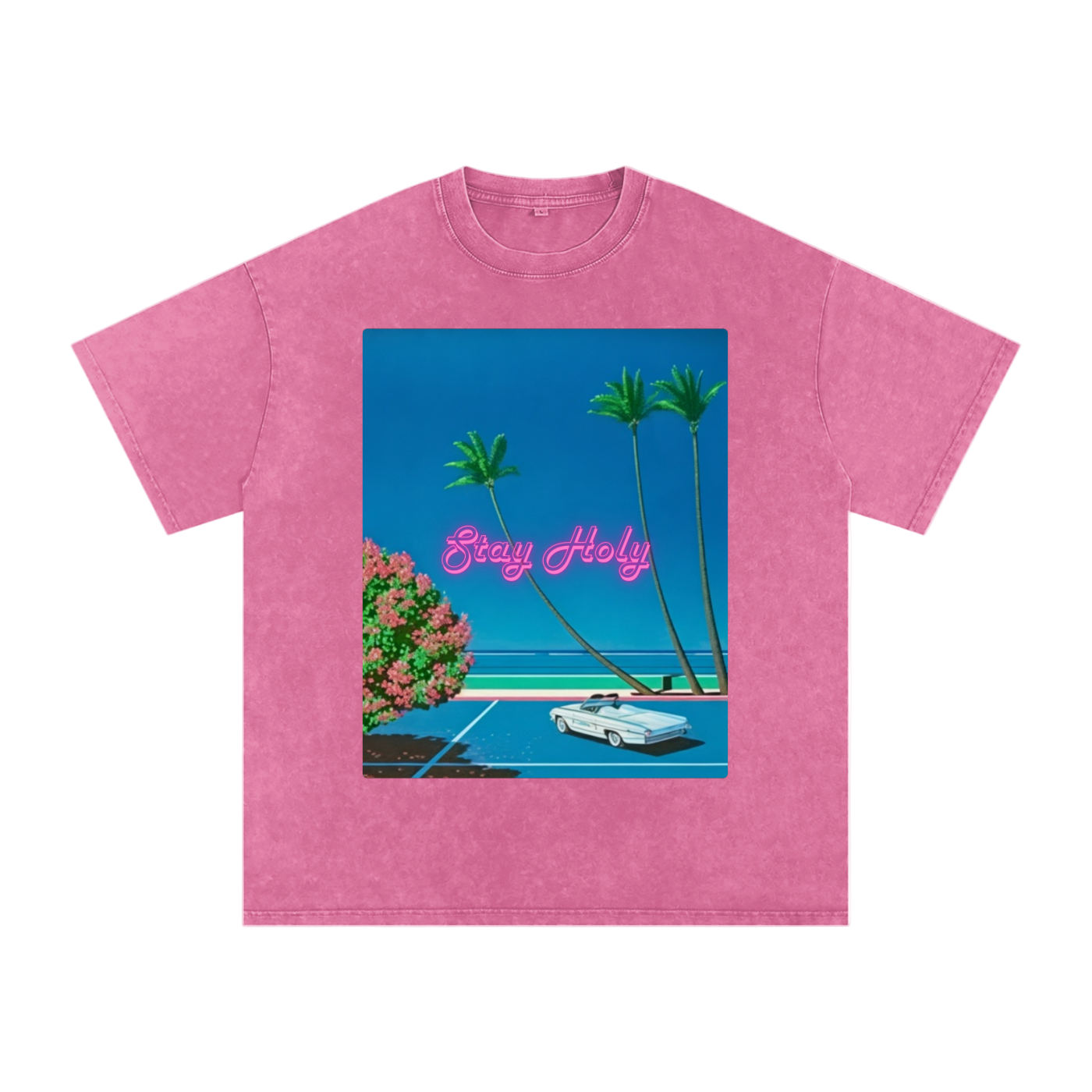 Stay Holy 80’s Snow Washed Tee