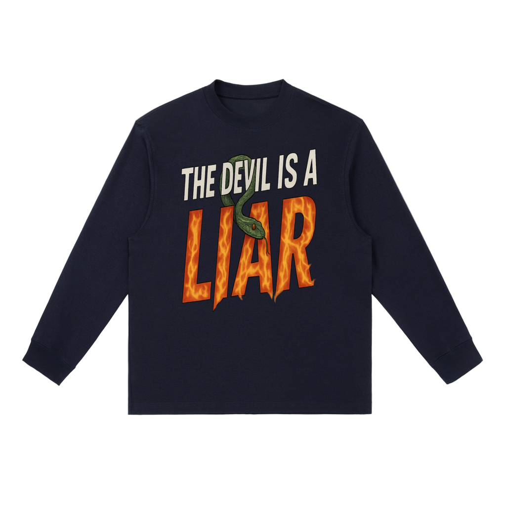 The Devil Is a Liar Long-Sleeve Tee