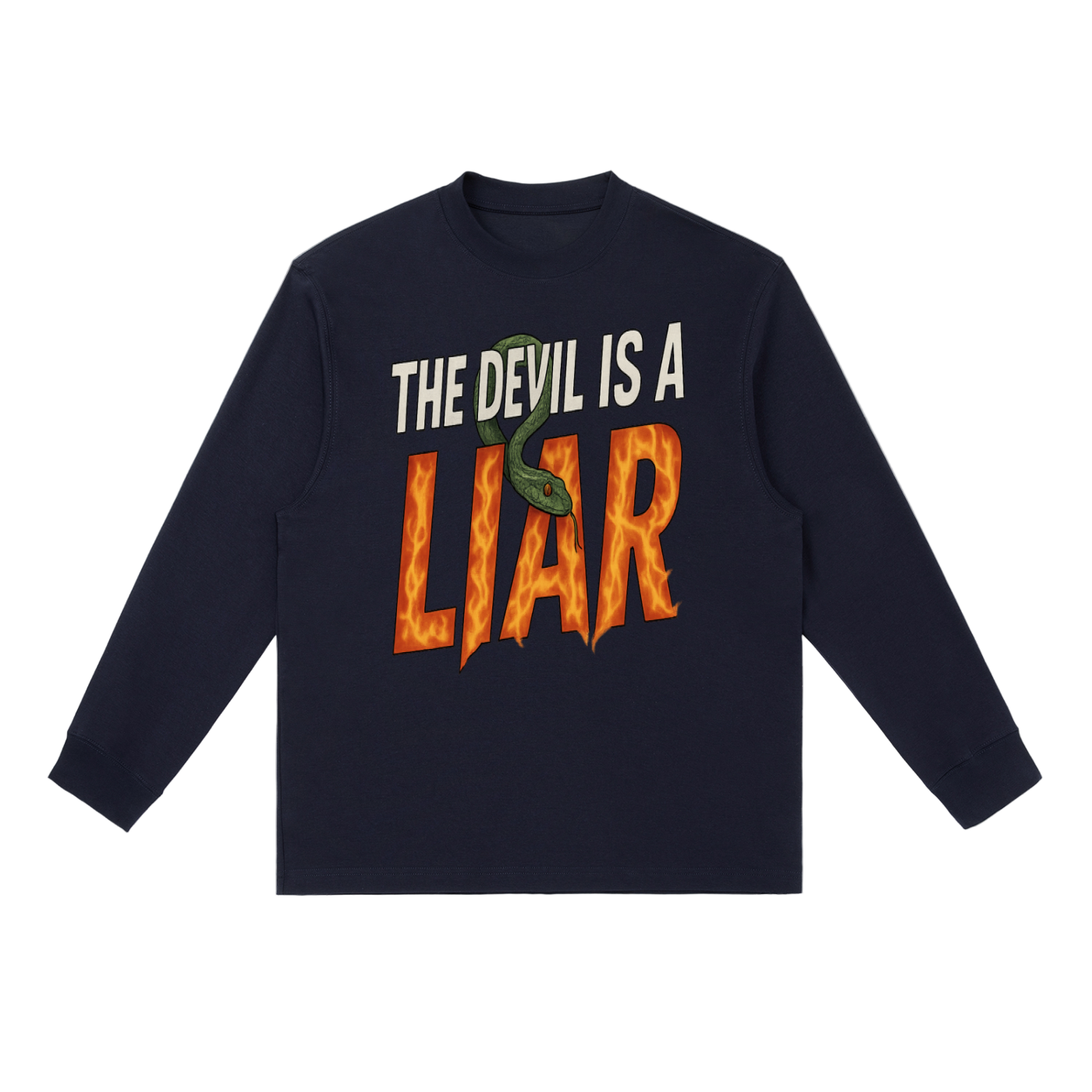The Devil Is a Liar Long-Sleeve Tee