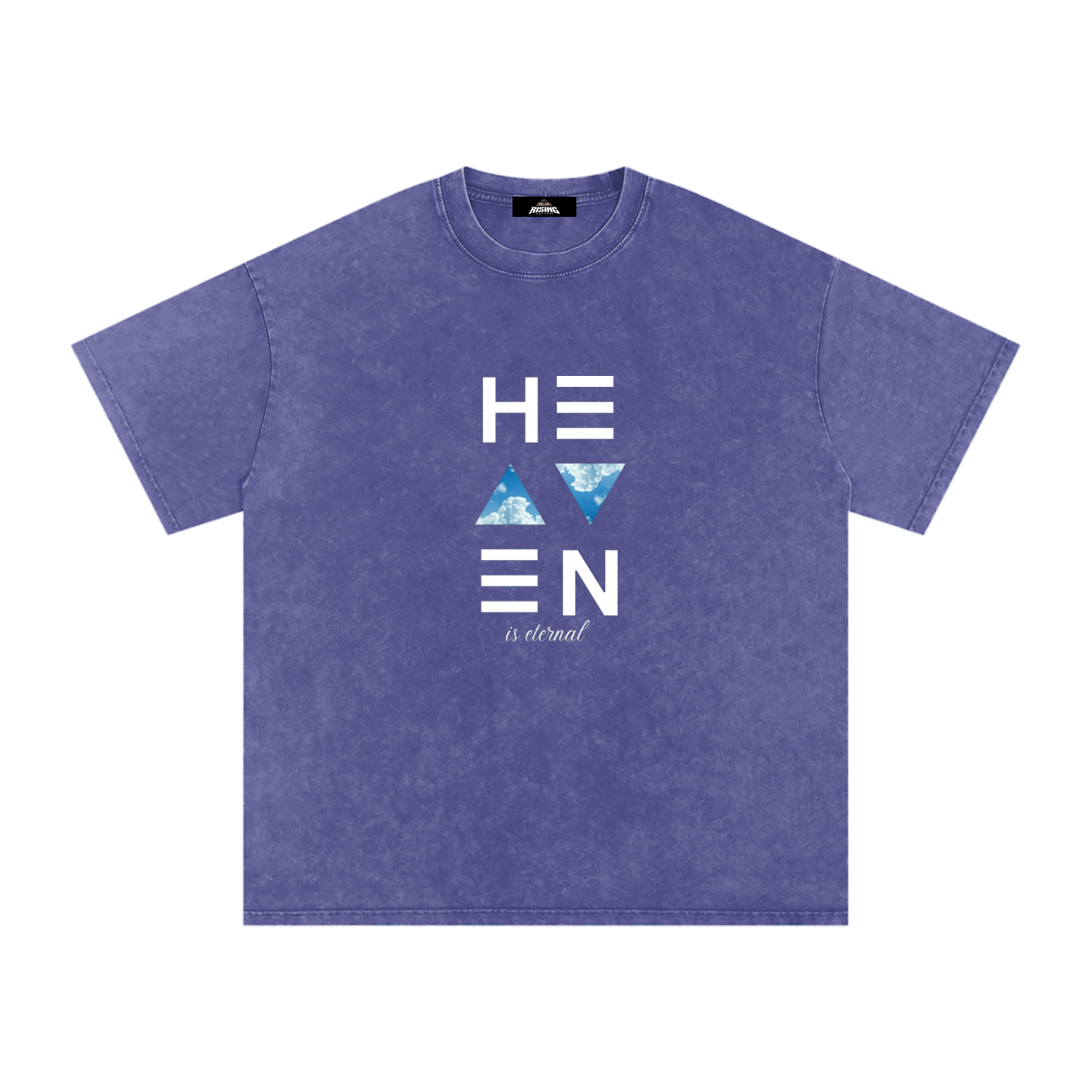 HEAVN Is Eternal Snow Washed Tee