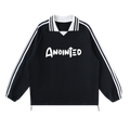 Anointed Striped Collar Pullover