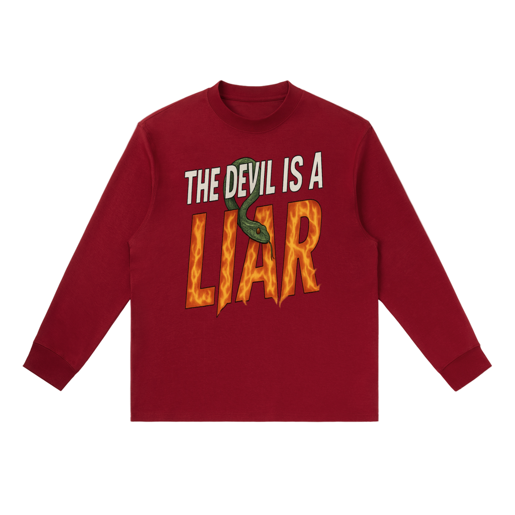 The Devil Is a Liar Long-Sleeve Tee