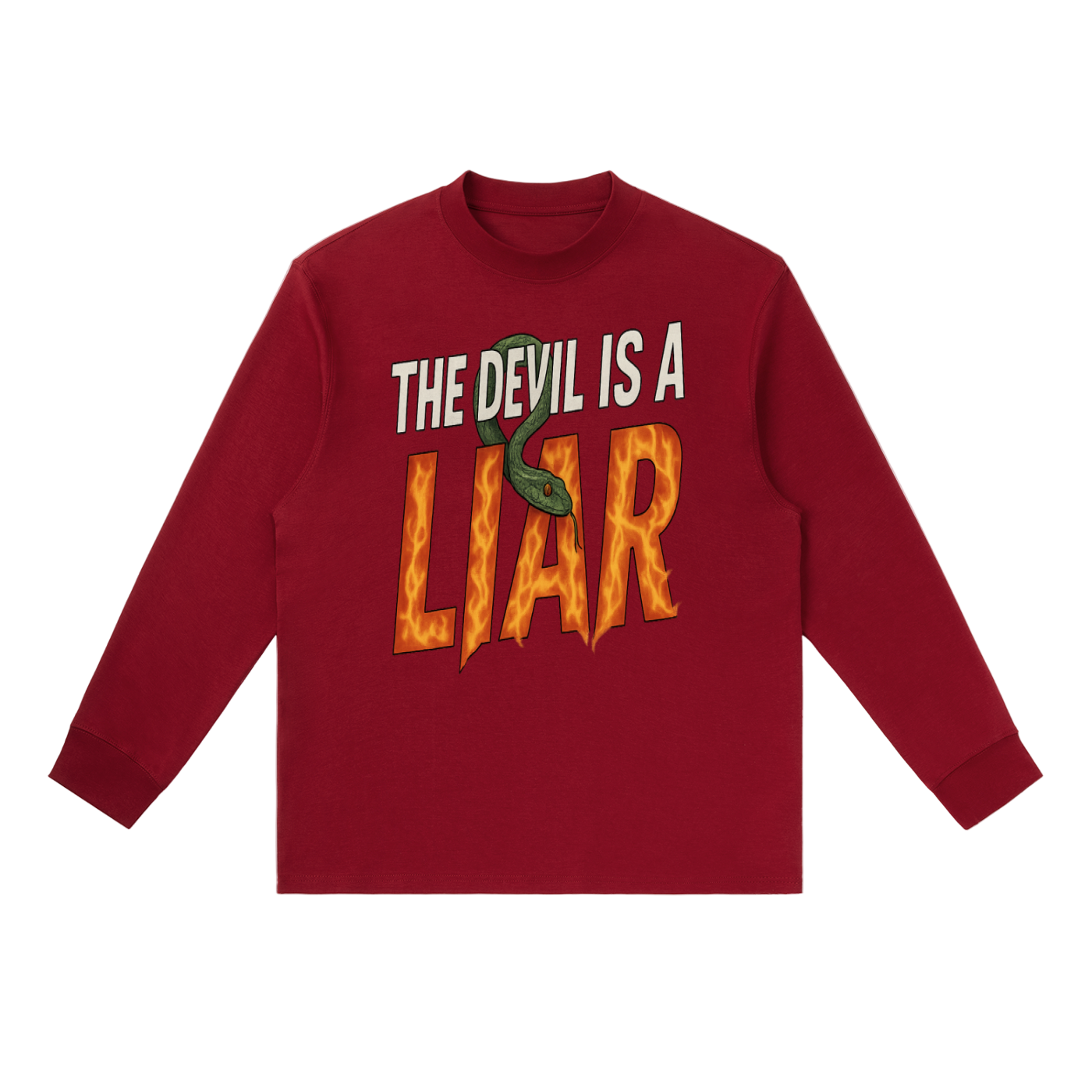 The Devil Is a Liar Long-Sleeve Tee