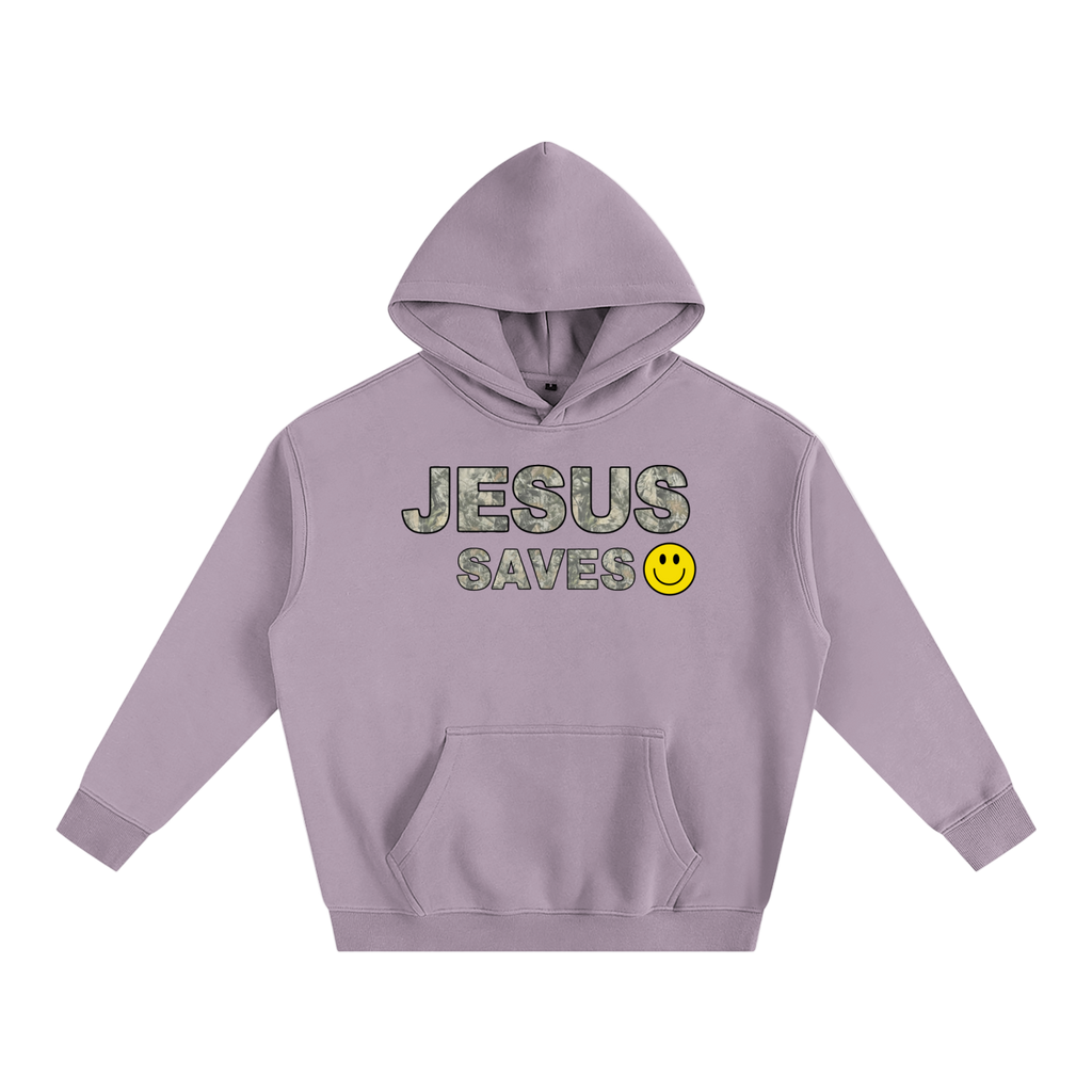 Jesus Saves Heavy Weight Oversized Ultra Soft Hoodie