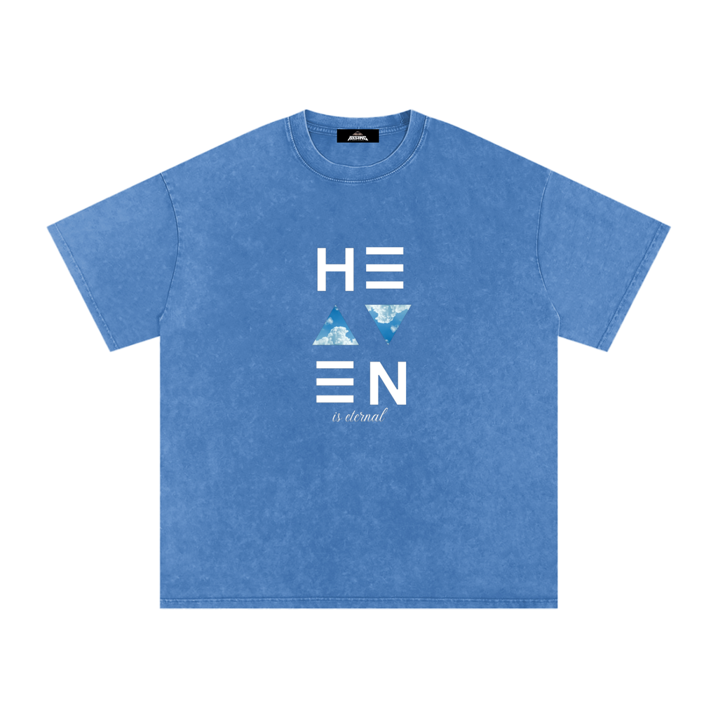 HEAVN Is Eternal Snow Washed Tee