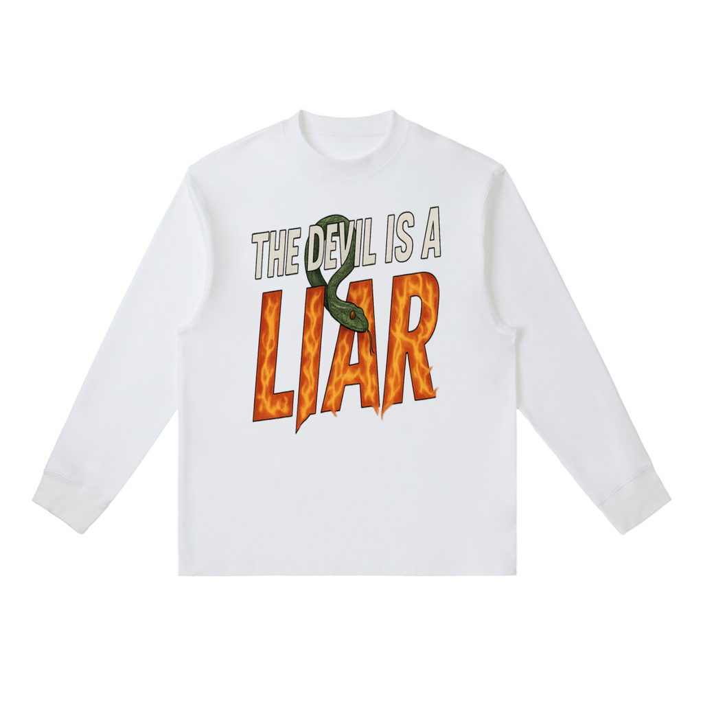 The Devil Is a Liar Long-Sleeve Tee