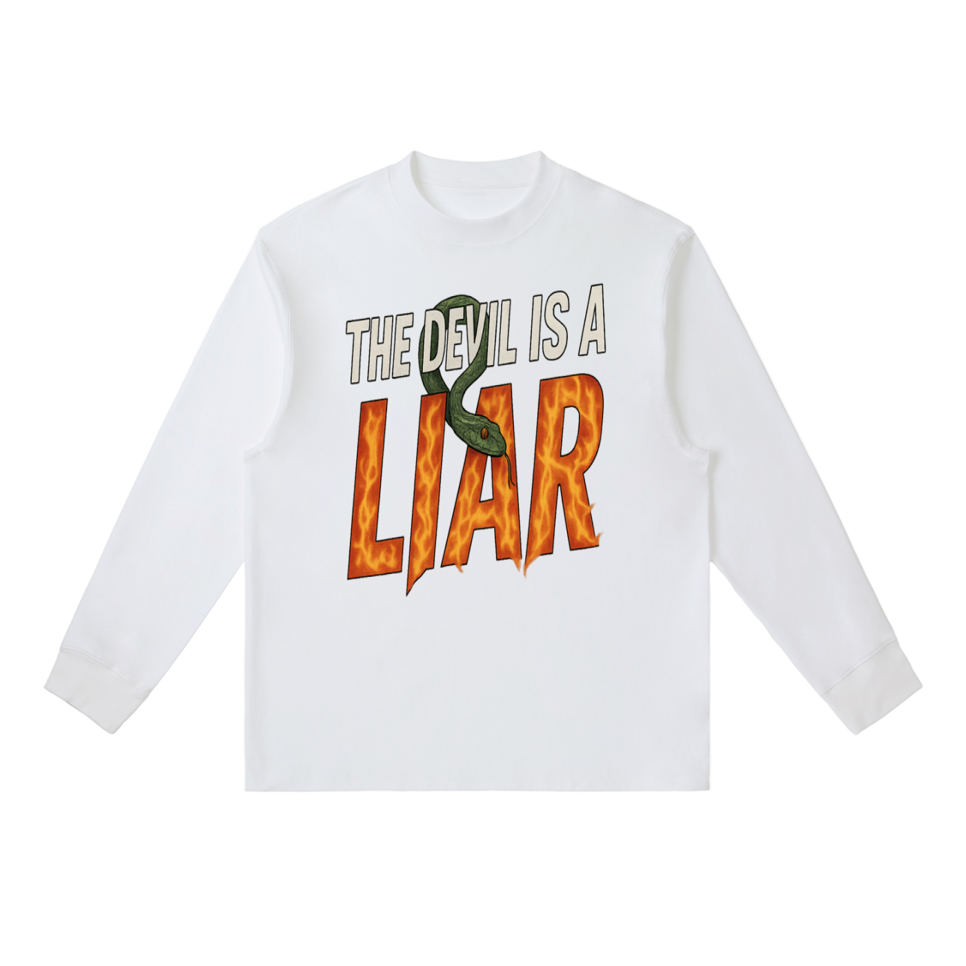 The Devil Is a Liar Long-Sleeve Tee