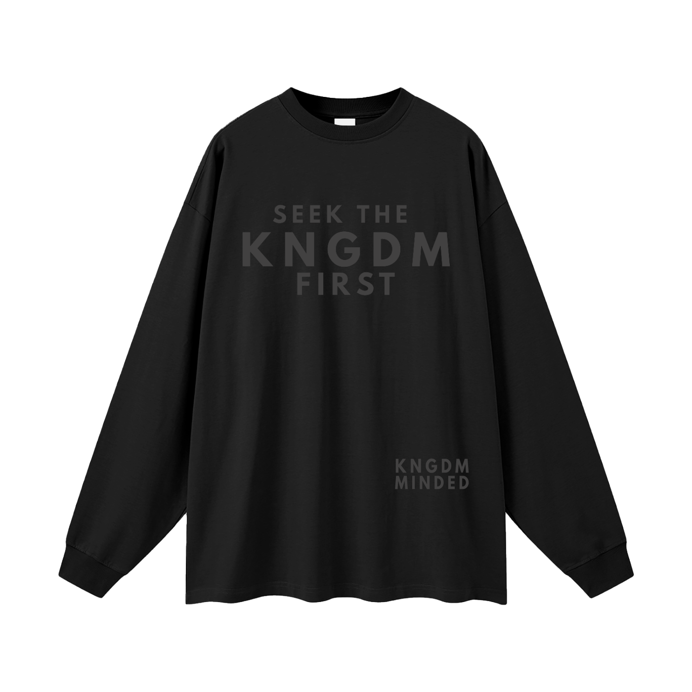 KNGDM  Heavyweight Oversized L/S Tee