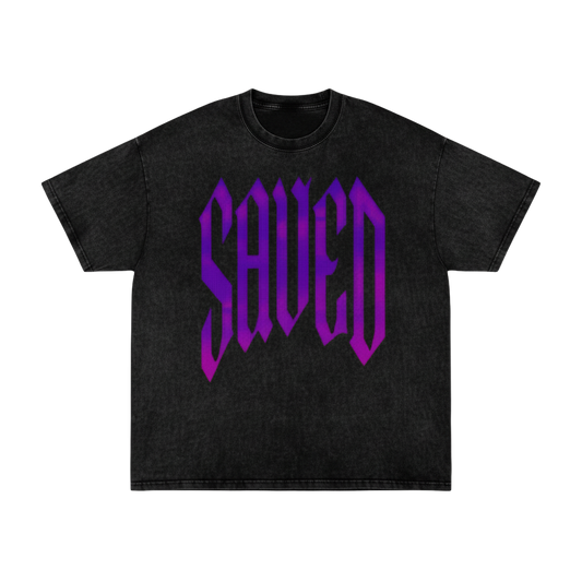 SAVED Snow Washed Tee - alternate view