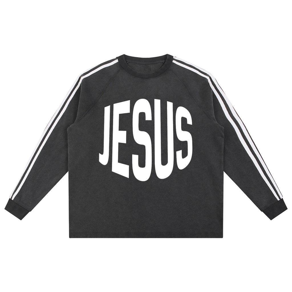JESUS Snow Washed Sweatshirt