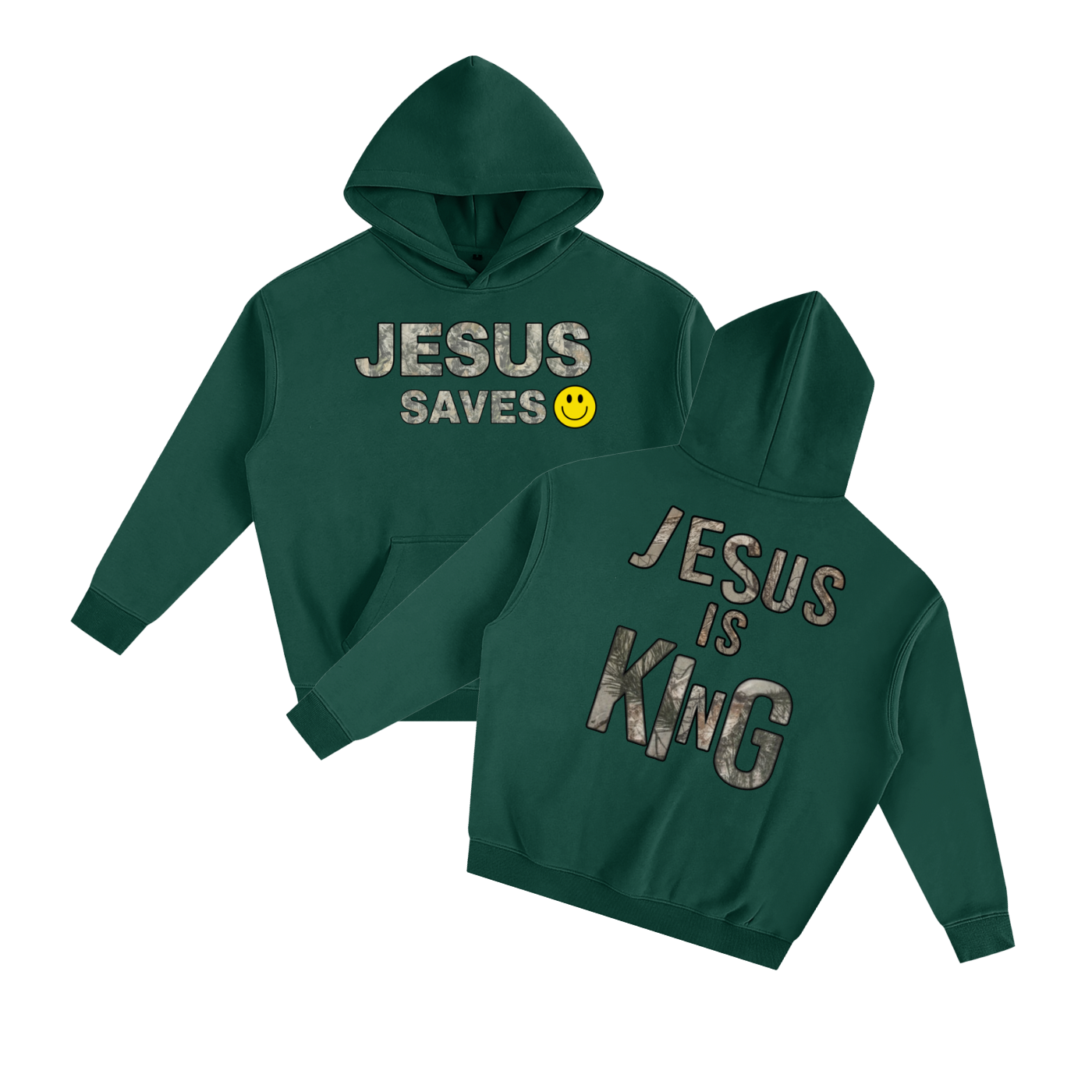 Jesus Saves Heavy Weight Oversized Ultra Soft Hoodie